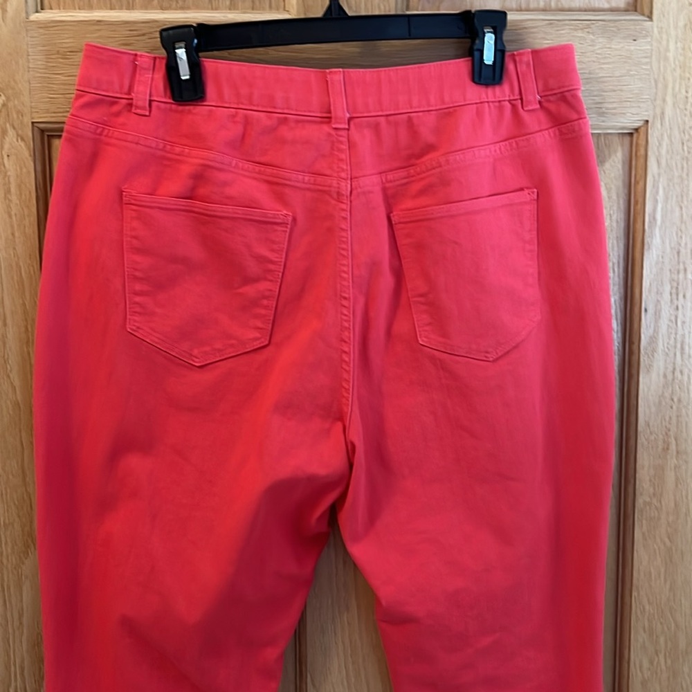 Christopher & Banks - Signature Slimming Orange Jeans - Pants - Size 12 - Picture 8 of 14